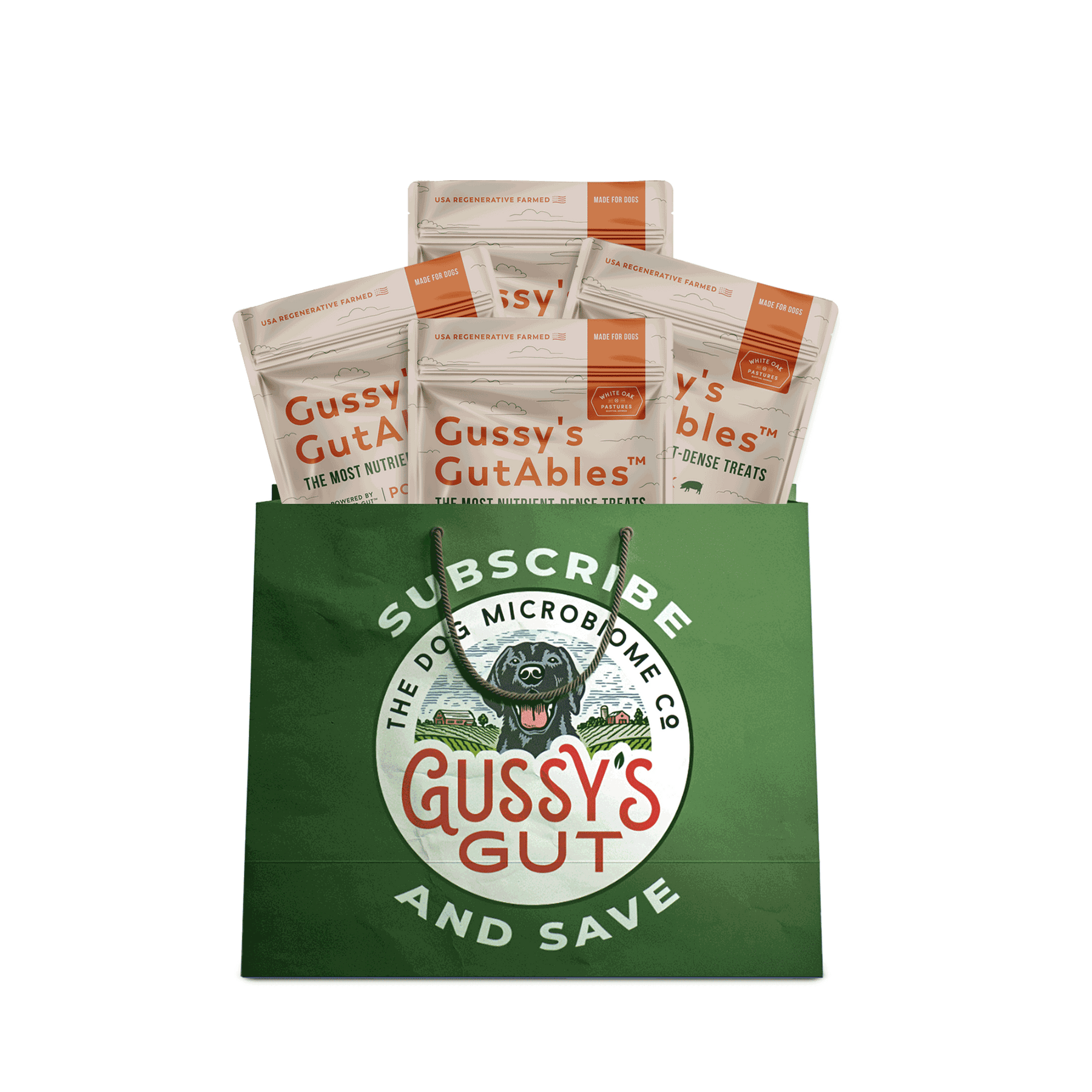 Gussy's GutAbles@ Treats (White Oak Pastures Pork)
